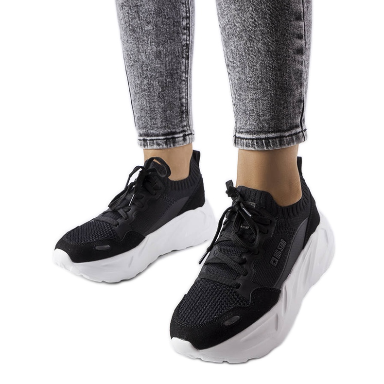 Big Star JJ274603 zapatillas negras negro