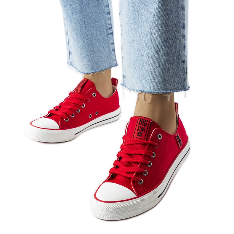 Deportivas clásicas rojas Big Star JJ274124 rojo