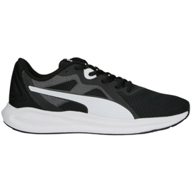 Puma Twitch Runner M 377981 01 zapatos para correr negro