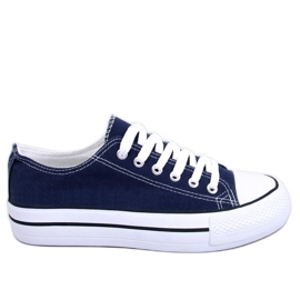 BM Zapatillas clásicas de mujer Fargis D.BLUE azul