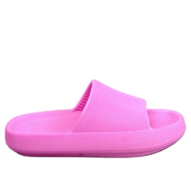 BM Chanclas de goma de Ritter Pink rosa