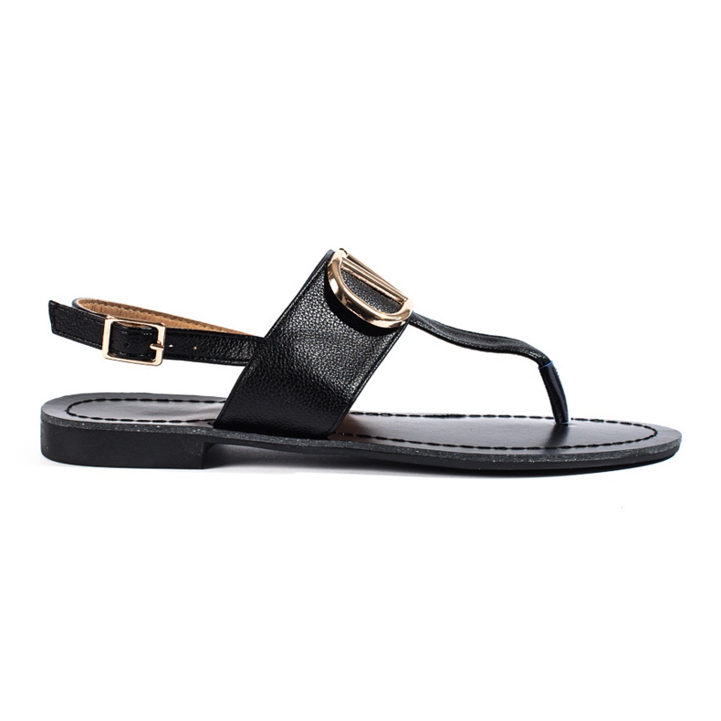 Chanclas mujer Shelovet negro
