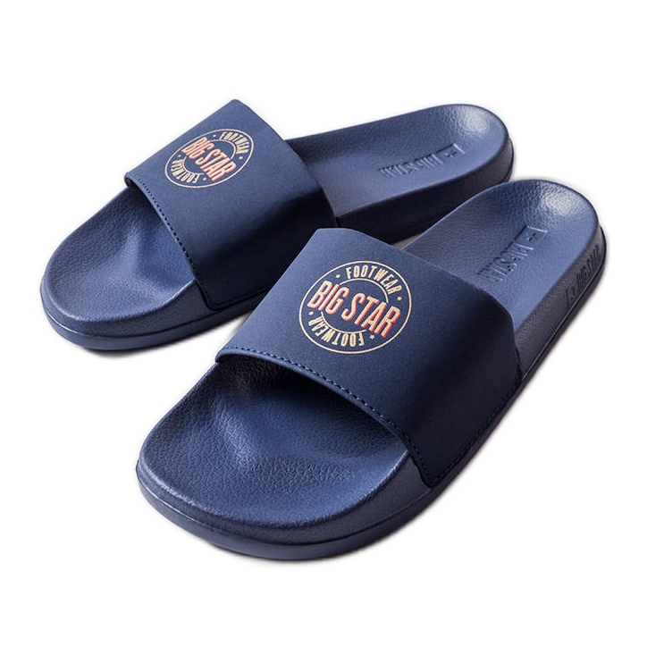Chanclas Big Star JJ274A280 azul marino Chanclas Big Star JJ274A280 azul marino