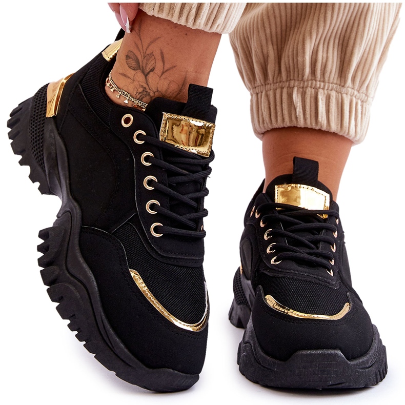 Zapatillas clásicas con plataforma Negro Need It Zapatillas clásicas con plataforma Negro Need It