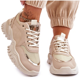 Zapatillas Clásicas Plataforma Beige Need It