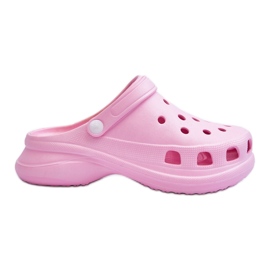 PG2 Chanclas De Espuma Crocs Con Suela Gruesa Pink Katniss rosado