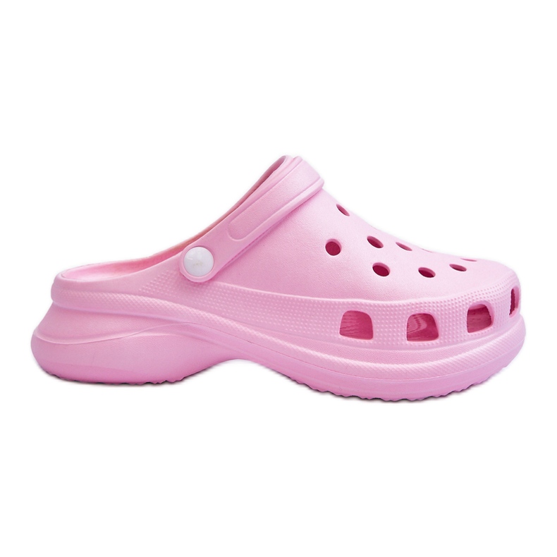 PG2 Chanclas De Espuma Crocs Con Suela Gruesa Pink Katniss rosado