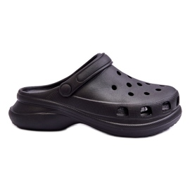 PG2 Chanclas De Espuma Crocs Con Suela Gruesa Black Katniss negro