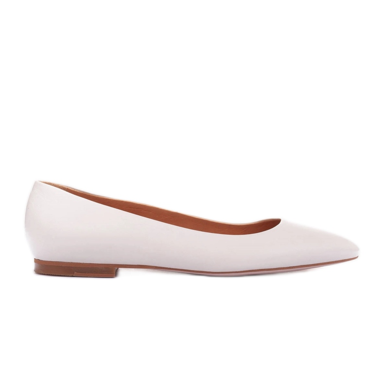 Marco Shoes bailarinas ligeras blanco