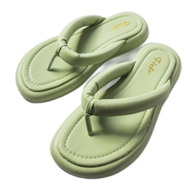 Chanclas gruesas verdes Smithfield