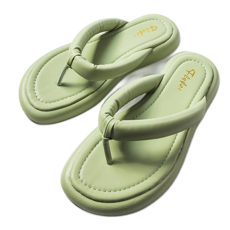 Chanclas gruesas verdes Smithfield