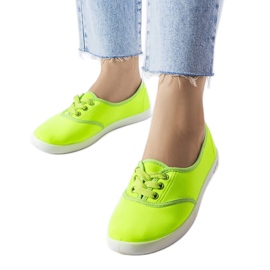 Zapatillas verde neón de Lafayette