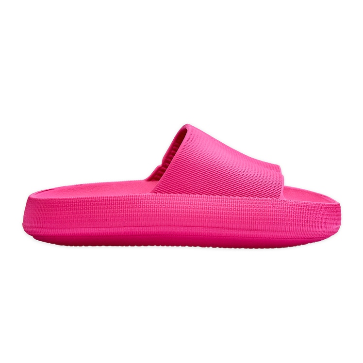 Fashion Zapatillas Moda Espuma Sobre Plataforma Chunky Fucsia Linnea rosado