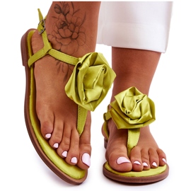 FS1 Chanclas De Mujer Con Tejido Rosa Carisma Lima verde FS1 Chanclas De Mujer Con Tejido Rosa Carisma Lima verde
