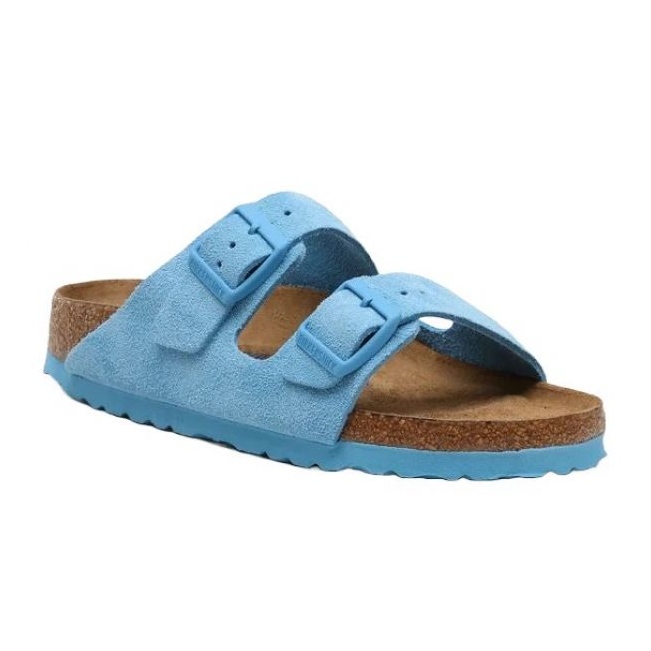 Birkenstock Arizona Sfb W 1024066 zapatillas azul Birkenstock Arizona Sfb W 1024066 zapatillas azul
