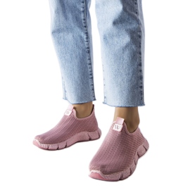 Zapatillas slip-on rosas de Yellville rosado