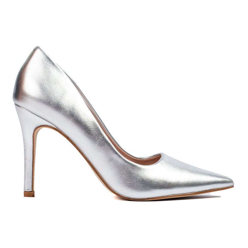 Zapatos de tacón de mujer Shelovet plata