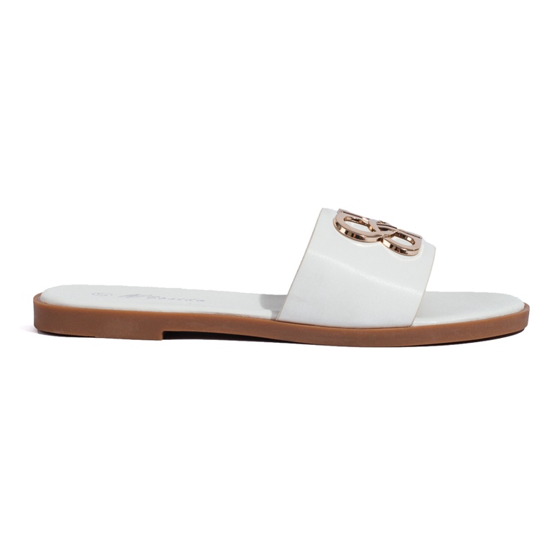 Babuchas clásicas de mujer blancas Shelovet blanco