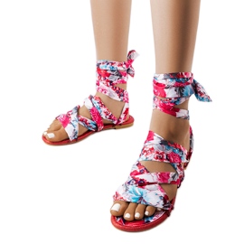 Sandalias rojas con cordones de Richer rojo Sandalias rojas con cordones de Richer rojo