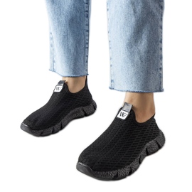 Zapatillas slip-on negras de Yellville negro