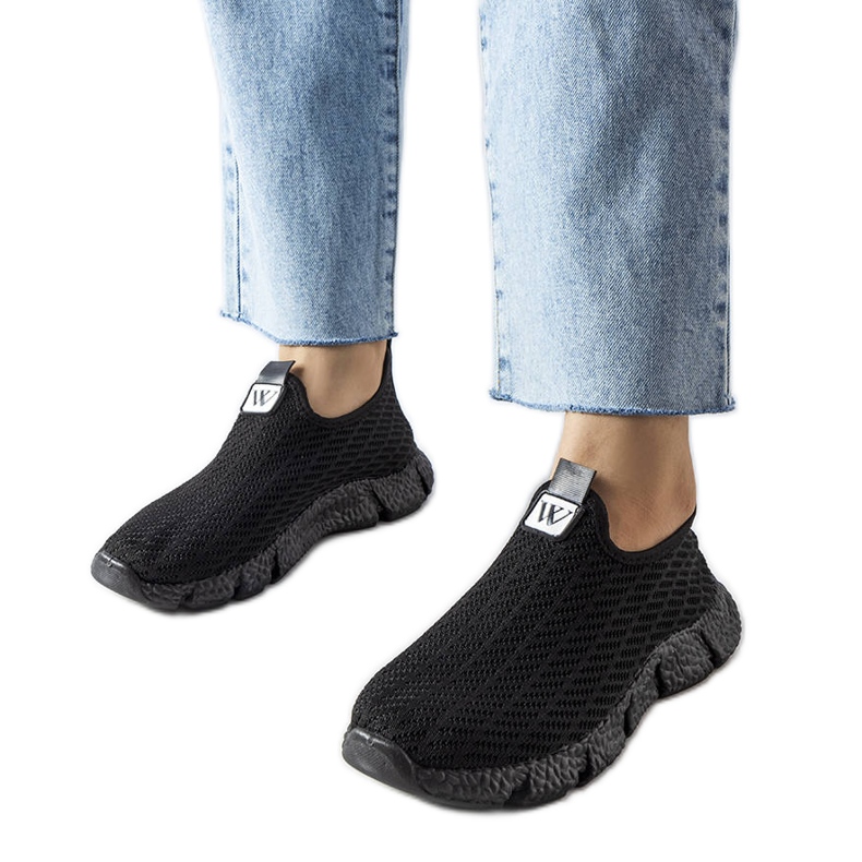 Zapatillas slip-on negras de Yellville negro