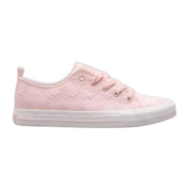 Zapatos Big Star W LL274224 rosa