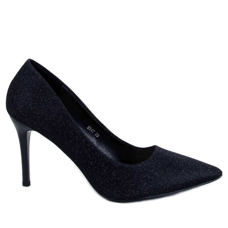 Maineri Negro tacones altos de mujer