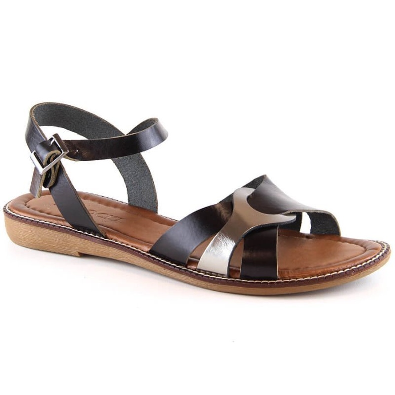 Sandalias planas Potocki W RS64012 negro Sandalias planas Potocki W RS64012 negro