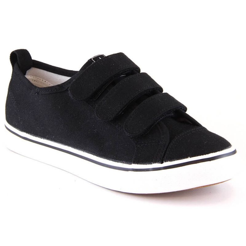 Deportivas velcro News Jr EVE408B negro