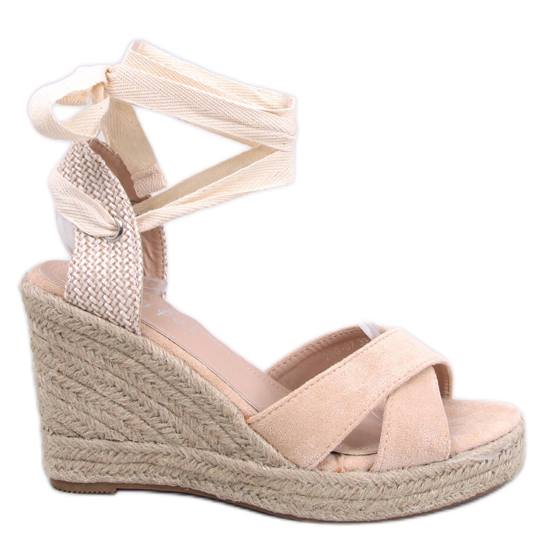 BM Alpargatas cuña Ronny Beige