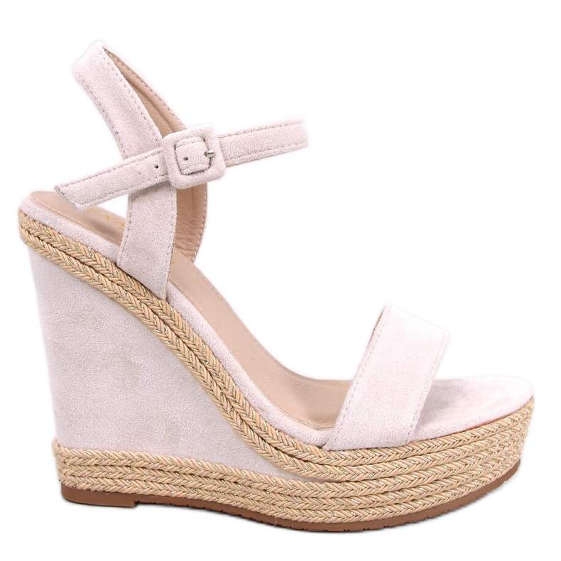 Sandalias cuña Wexler Beige
