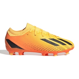 Adidas X Speedportal.3 Fg Jr GZ5072 zapatos de fútbol naranja naranjas y tintos