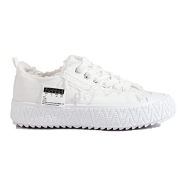 Deportivas blancas con plataforma Shelovet blanco