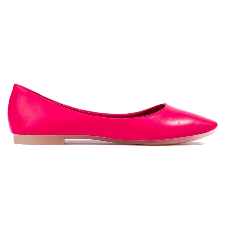 Bailarinas de mujer de color rosa fabricadas en ecopiel Shelovet rosado