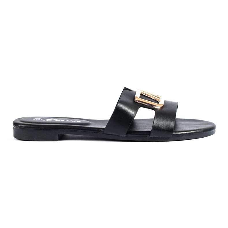 Babuchas Shelovet de mujer elegantes negras negro