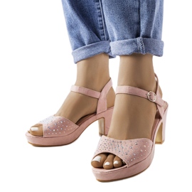 Sandalias rosa Beltane rosado
