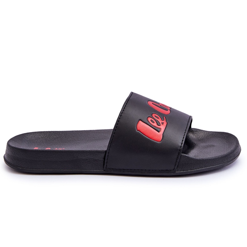 Men's Lightweight Lee Cooper LCW-23-42-1730 Black-Red Pantuflas negro