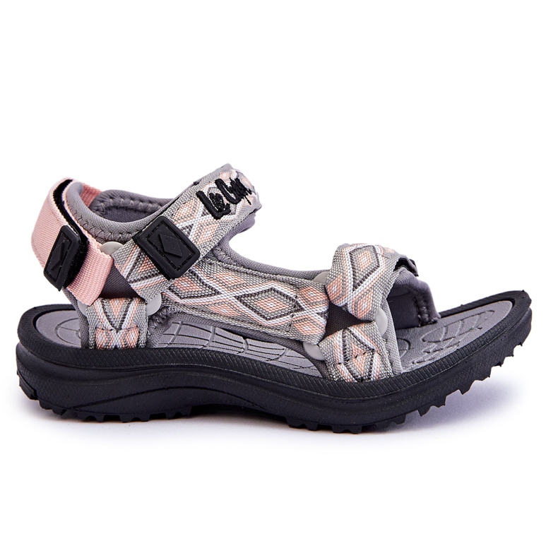 Sandalias Lee Cooper Niños LCW-23-34-1681 Gris-Rosa
