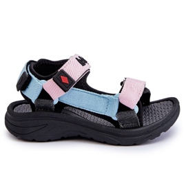 Sandalias Lee Cooper Niños LCW-23-34-1687 Azul-Rosa rosado