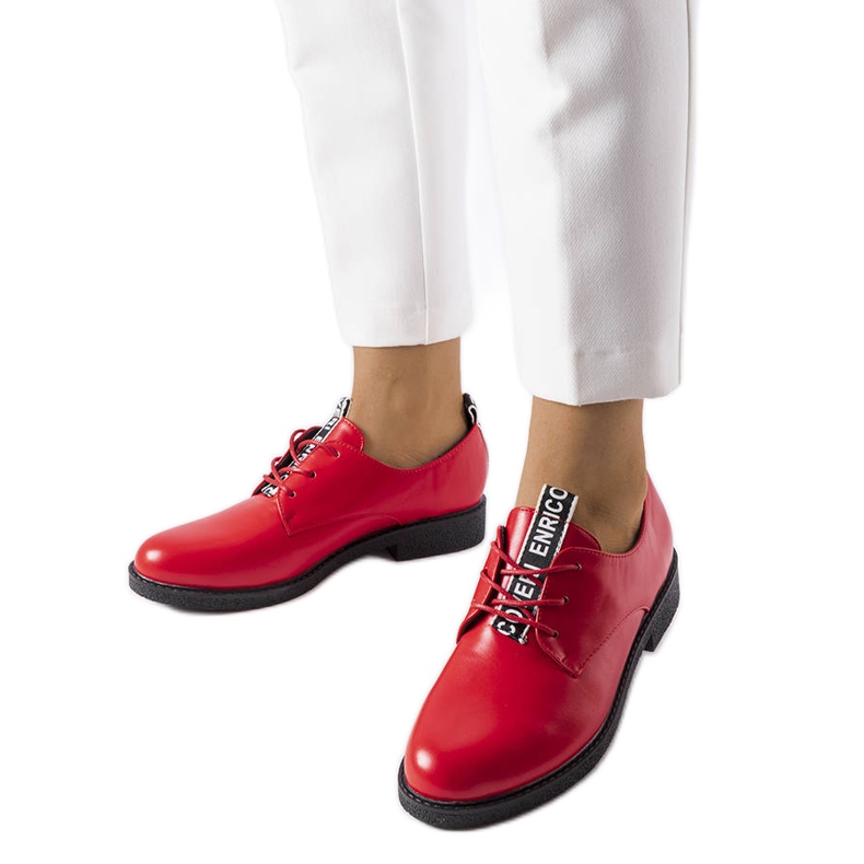 Zapatos bajos rojos LS5379 Rojo Zapatos bajos rojos LS5379 Rojo