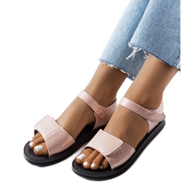 Sandalias rosas con parte superior decorativa de Phillip rosado