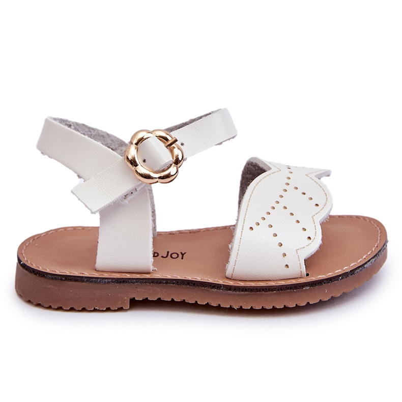 Sandalias Infantiles Clásicas Blancas Izzy blanco