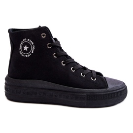 Zapatillas Altas de Mujer Big Star LL274A182 Negro