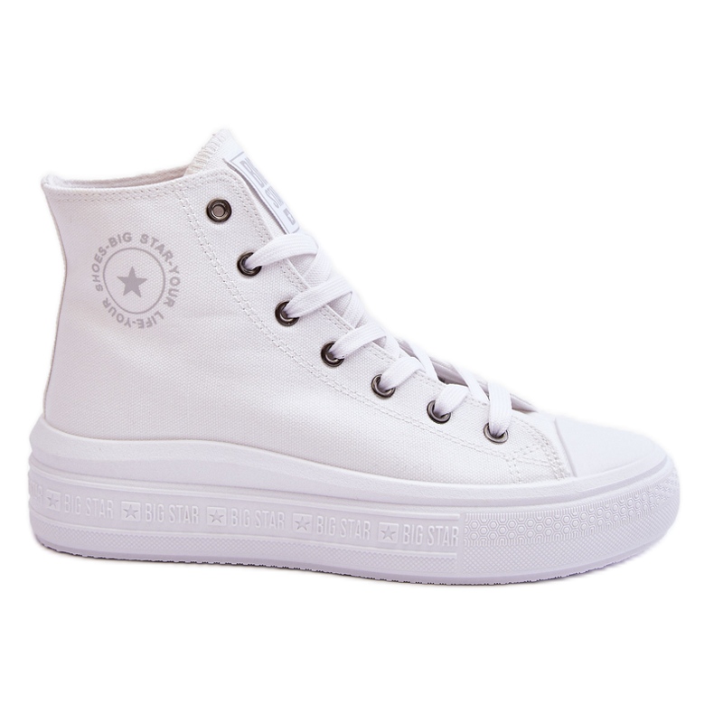Zapatillas Altas Mujer Big Star LL274A183 Blanco
