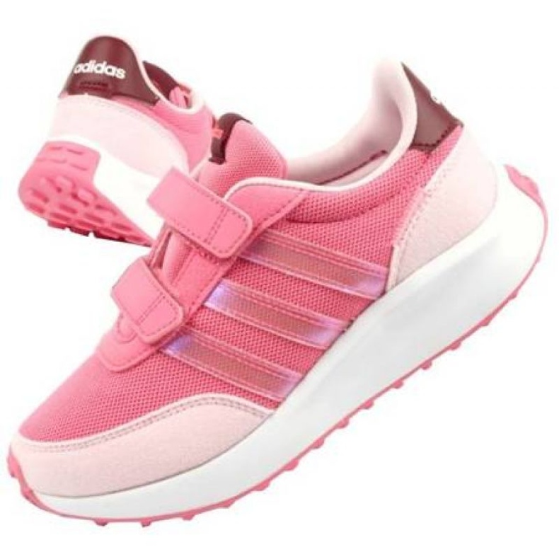 Adidas Run 70s Jr GW0233 zapatillas deportivas rosado