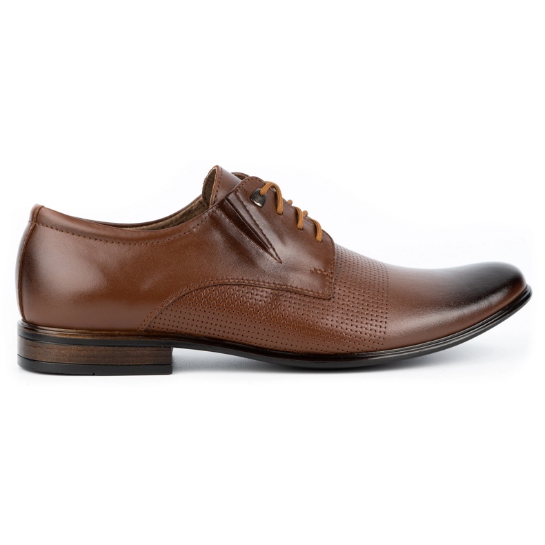 Olivier Zapatos hombre piel elegantes 302T3 marrón
