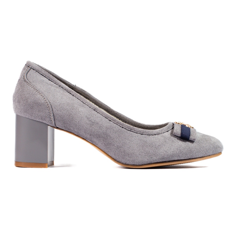 Zapatos de salón de mujer Shelovet grises