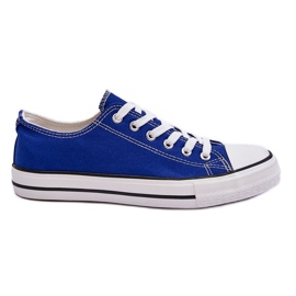 FR1 Zapatillas bajas clásicas de mujer Vegas azules