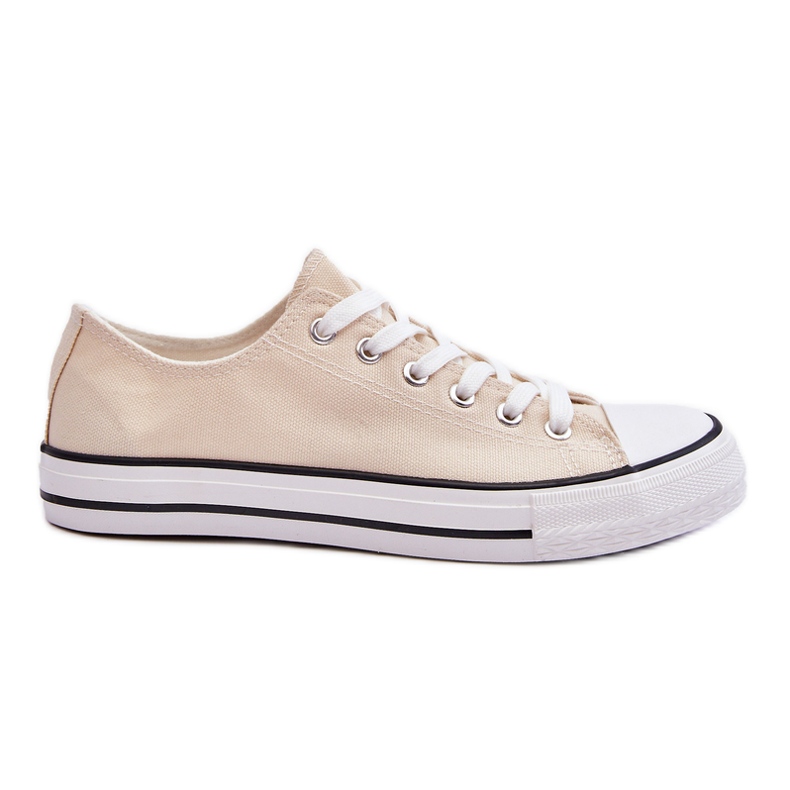 FR1 Zapatillas Clásicas Bajas De Mujer Vegas Beige Claro