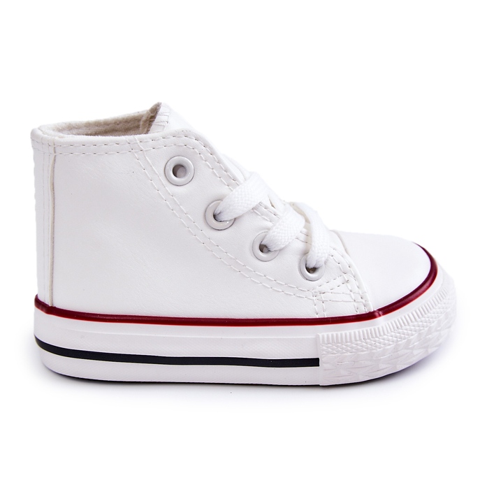 Zapatillas blancas para niños blanco
